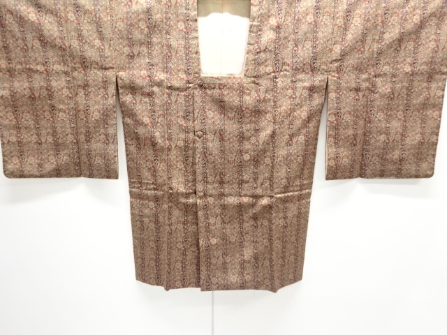 JAPANESE MICHIYUKI COAT / WOVEN FLORAL SARASA